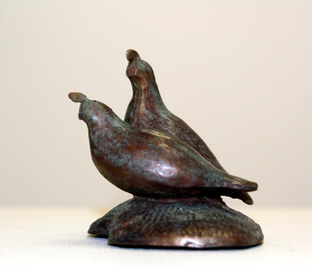 quail sculpture