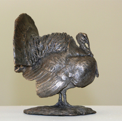 Tom turkey sculpture