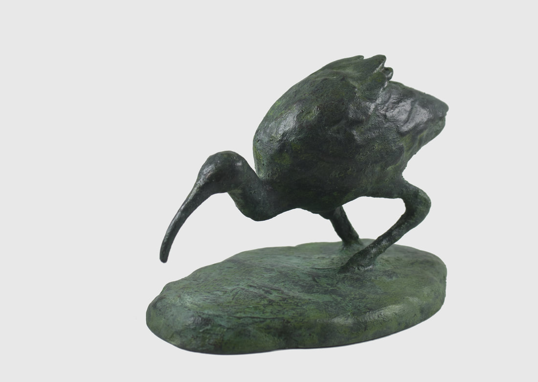 shorebird sculpture